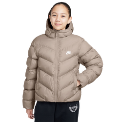 Girls' Grade School - Nike ADP Puffer - Moon Particle/White
