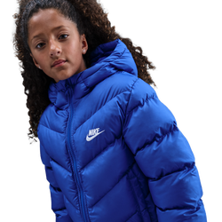 Boys' Grade School - Nike ADP Puffer - Game Royal/White
