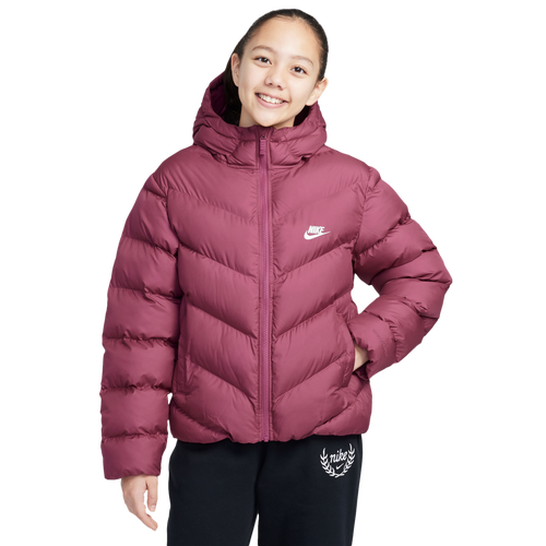 BOYS - Nike ADP Puffer - Beet/White