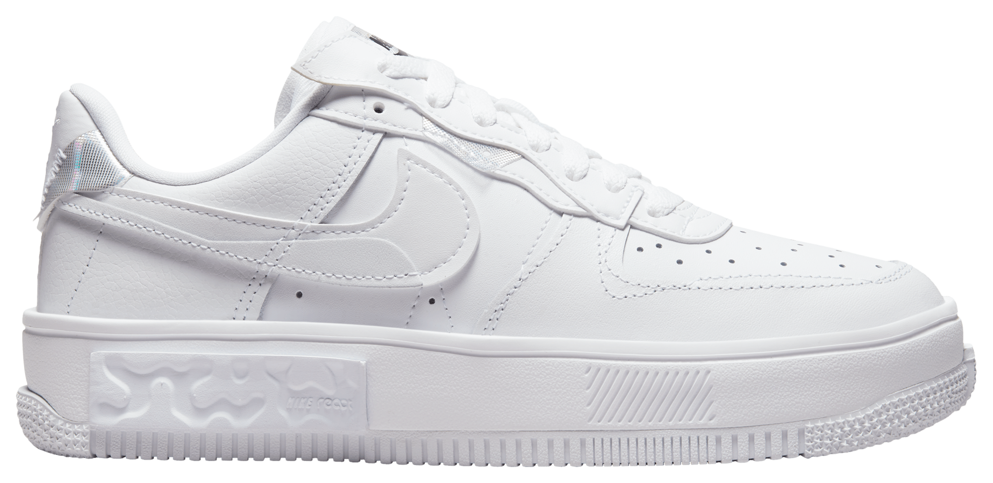 womans white air force ones
