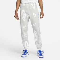 Men's - Nike Club+ BB CF Pants - Grey Fog/Royal