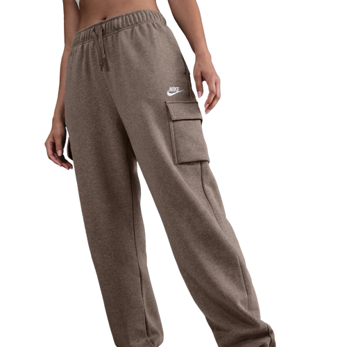 Nike NSW Club Fleece MR Cargo Pants - Nike White/Mink Brown Heather