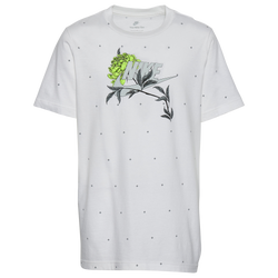 Boys' Grade School - Nike Evening Bloom AOP T-Shirt - White/Gray