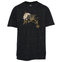 Boys' Grade School - Nike Evening Bloom AOP T-Shirt - Black/Brown