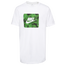 Nike Tropical Fashion T-Shirt - Boys' Grade School White/Green