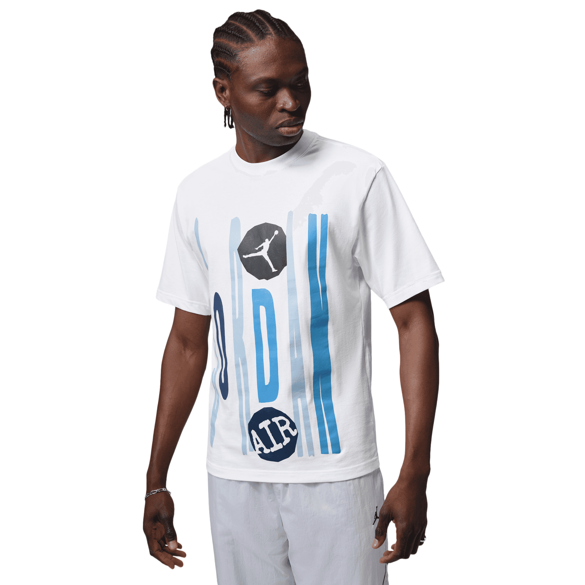 Jordan Technicolor WM Graphic Short Sleeve Crew - Men's | Foot Locker