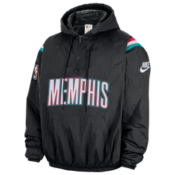      ジャケット Men's Philadelphia 76ers Nike Black Hardwood Classics Therma-FIT