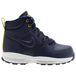 Boys' Preschool - Nike Manoa - Summit White/Obsidian/Obsidian