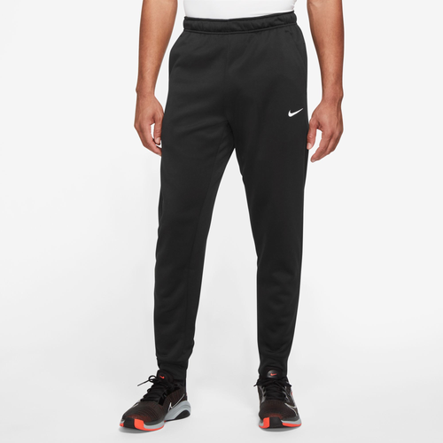 

Nike Mens Nike Therma Fleece Taper Pants - Mens Black/Black/White Size S