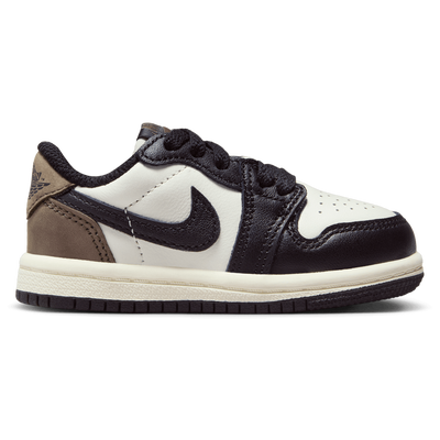 Toddler Jordan AJ1 Retro Low OG - WHITE/BLACK/PALOMINO