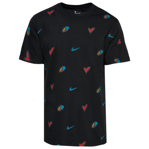 

Donik Mens Donik AOP T-Shirt - Mens Black/Multi Size S