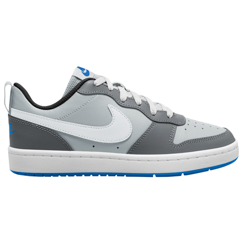 

Nike Boys Nike Court Borough Low 2 - Boys' Grade School Basketball Shoes Pure Platinum/White/Cool Grey Size 04.0