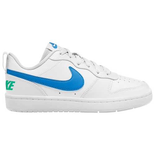 

Boys Nike Nike Court Borough Low 2 - Boys' Grade School Basketball Shoe White/Photo Blue Size 06.5