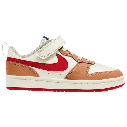 

Nike Boys Nike Court Borough - Boys' Preschool Shoes Sail/University Red/Hot Curry Size 13.0