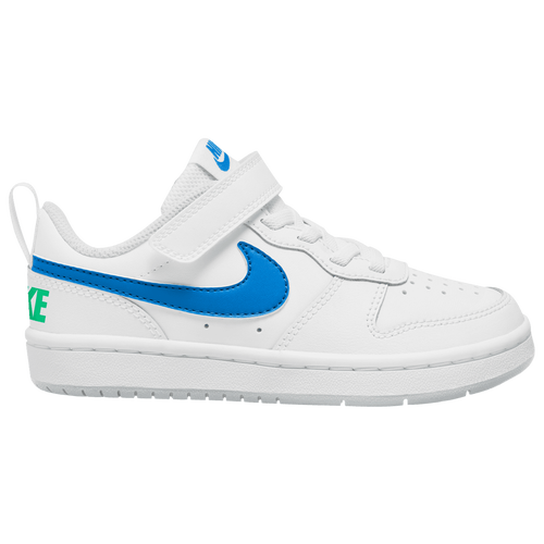 

Boys Preschool Nike Nike Court Borough Low 2 - Boys' Preschool Shoe White/Photo Blue Size 02.5