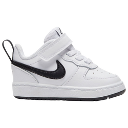 Boys' Toddler - Nike Court Borough Low 2 - Black/White