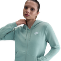 Nike NSW Club Fleece FZ Hoodie - Nike Cannon/White