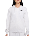 Nike NSW Club Fleece FZ Hoodie - Nike Birch Heather/Black