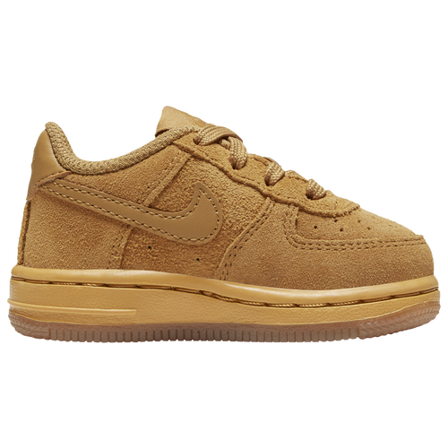 

Boys Nike Nike Air Force 1 Low - Boys' Toddler Basketball Shoe Wheat/Wheat/Gum Light Brown Size 02.0