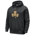 Nike Celtics Club Logo City Edition Hoodie - Nike Black/Multi