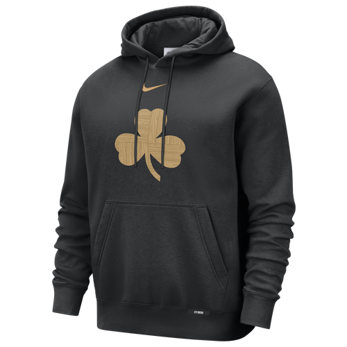 MENS - Nike Celtics Club Logo City Edition Hoodie - Black/Multi