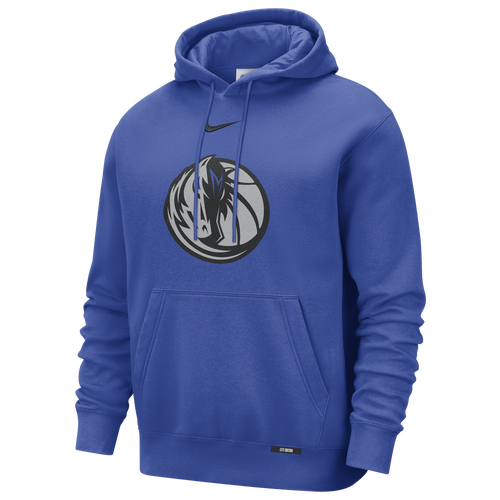 MENS - Nike Mavericks Club Logo City Edition Hoodie - Multi/Blue