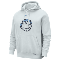 Men's - Nike Grizzlies Club Logo City Edition Hoodie - Multi/Silver