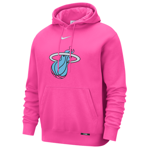  - Nike Heat Club Logo City Edition Hoodie - Pink/Multi
