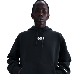 Women's - Nike Caitlin Clark U Premium Fleece Pullover Hoodie - Black/Black
