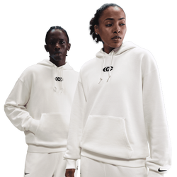 Women's - Nike Caitlin Clark U Premium Fleece Pullover Hoodie - Sail/Sail