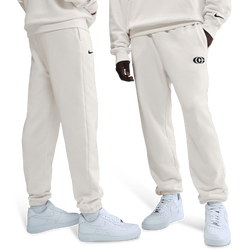 Women's - Nike Caitlin Clark U Premium Fleece Pants - Sail/Sail