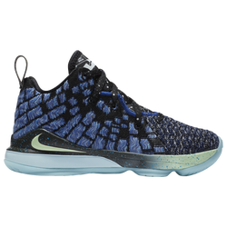 Boys' Preschool - Nike LeBron 17 - Deep Royal Blue/Vapor Green/Game Royal