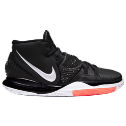 Boys' Grade School - Nike Kyrie 6 - Black/White