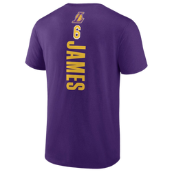 Men's - Fanatics Lakers Playmaker N&N T-Shirt - Purple