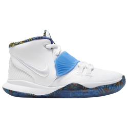 Boys' Preschool - Nike Kyrie 6 - White/White/Sapphire