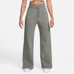 Women's - Nike Phoenix High Rise Wide Pants - Light Army/Sail