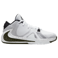 Boys' Grade School - Nike Zoom Freak 1 - White/White/Black