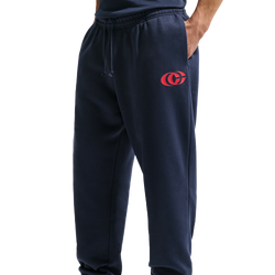 Women's - Nike CC Essentials Fleece Pant - Midnight Navy/University Red/University Red