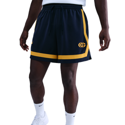 Women's - Nike CC DriFIT Crossover 5" Short - Midnight Navy/Amarillo