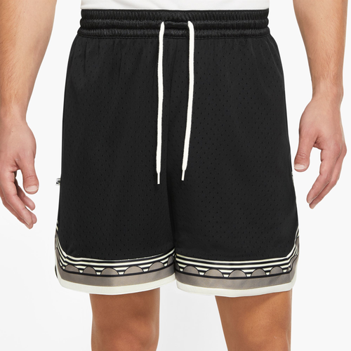 

Nike Mens Nike Giannis Dri-FIT 6" Mesh Shorts - Mens Black/Sail Size XL