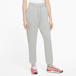 Women's - Nike NSW Style Fleece High Rise Pant STD - Gray