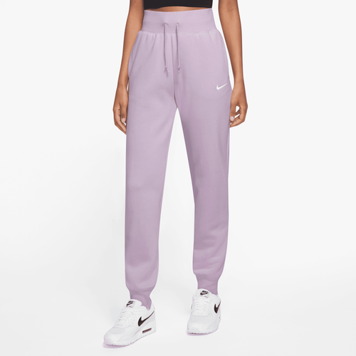 

Nike Womens Nike NSW Style Fleece High Rise Pants STD - Womens Doll/Sail Size S