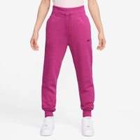 Nike Womens Essential Plush High Rise Jogger - Pink