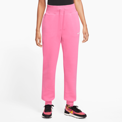 

Nike Womens Nike NSW Style Fleece High Rise Pants STD - Womens Pink Size L