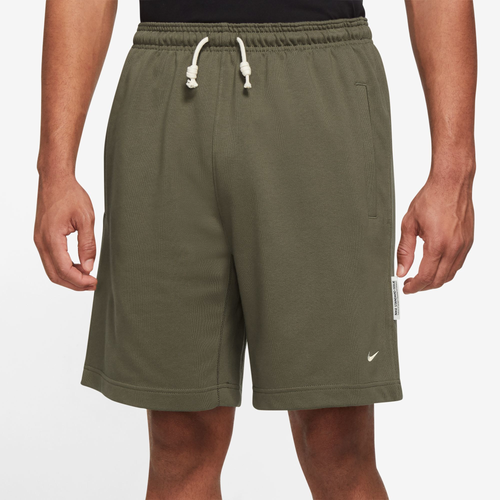 

Nike Mens Nike Dri-FIT SI Fleece 8" Shorts - Mens Medium Olive/Pale Ivory Size L