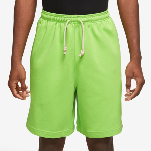 Nike Mens  Dri-fit Si Fleece 8shorts In Green/beige