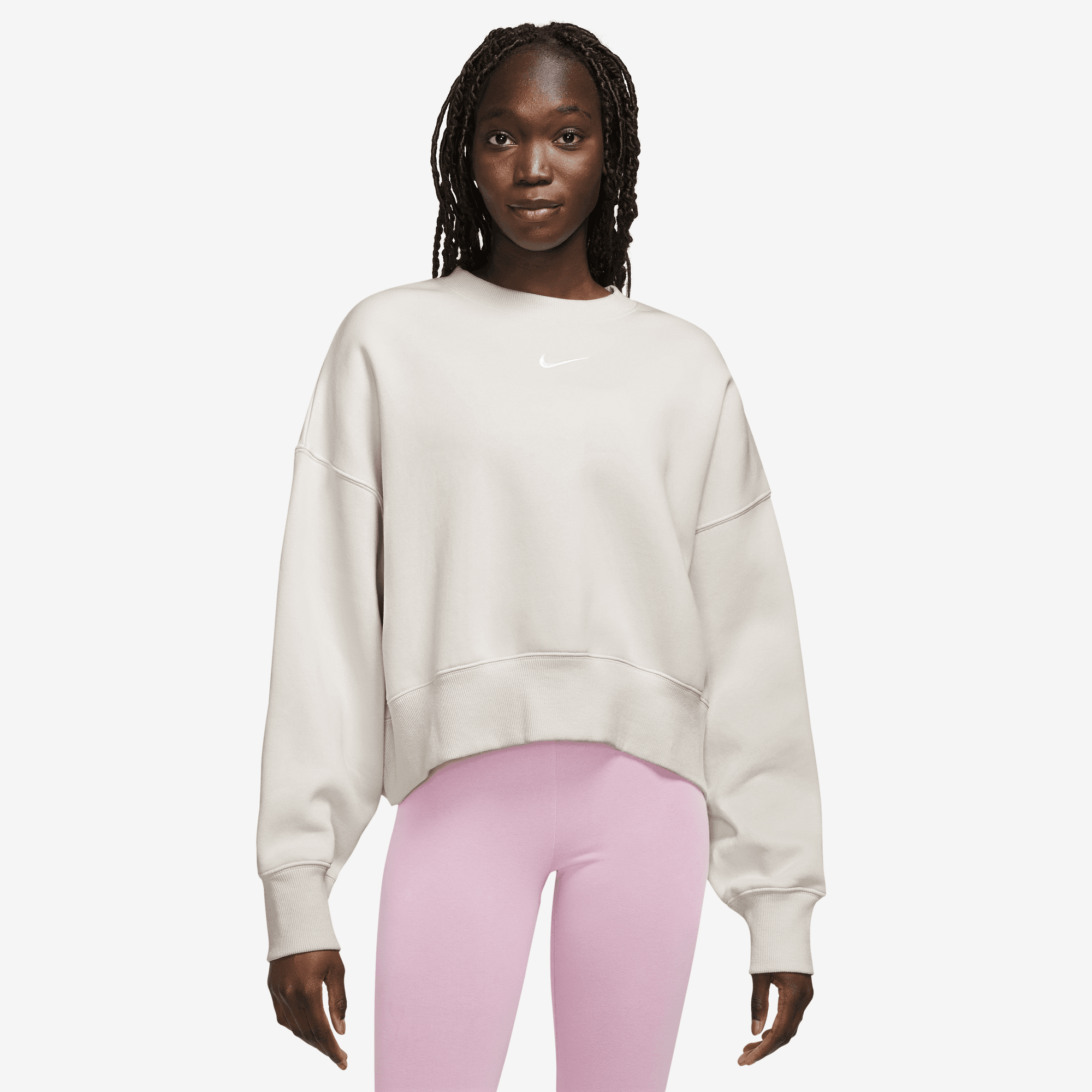 Nike NSW Style Fleece Crew OOS - Women's | Foot Locker
