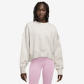 Nike NSW Style Fleece Crew OOS - Nike Light Orewood Brown/Sail