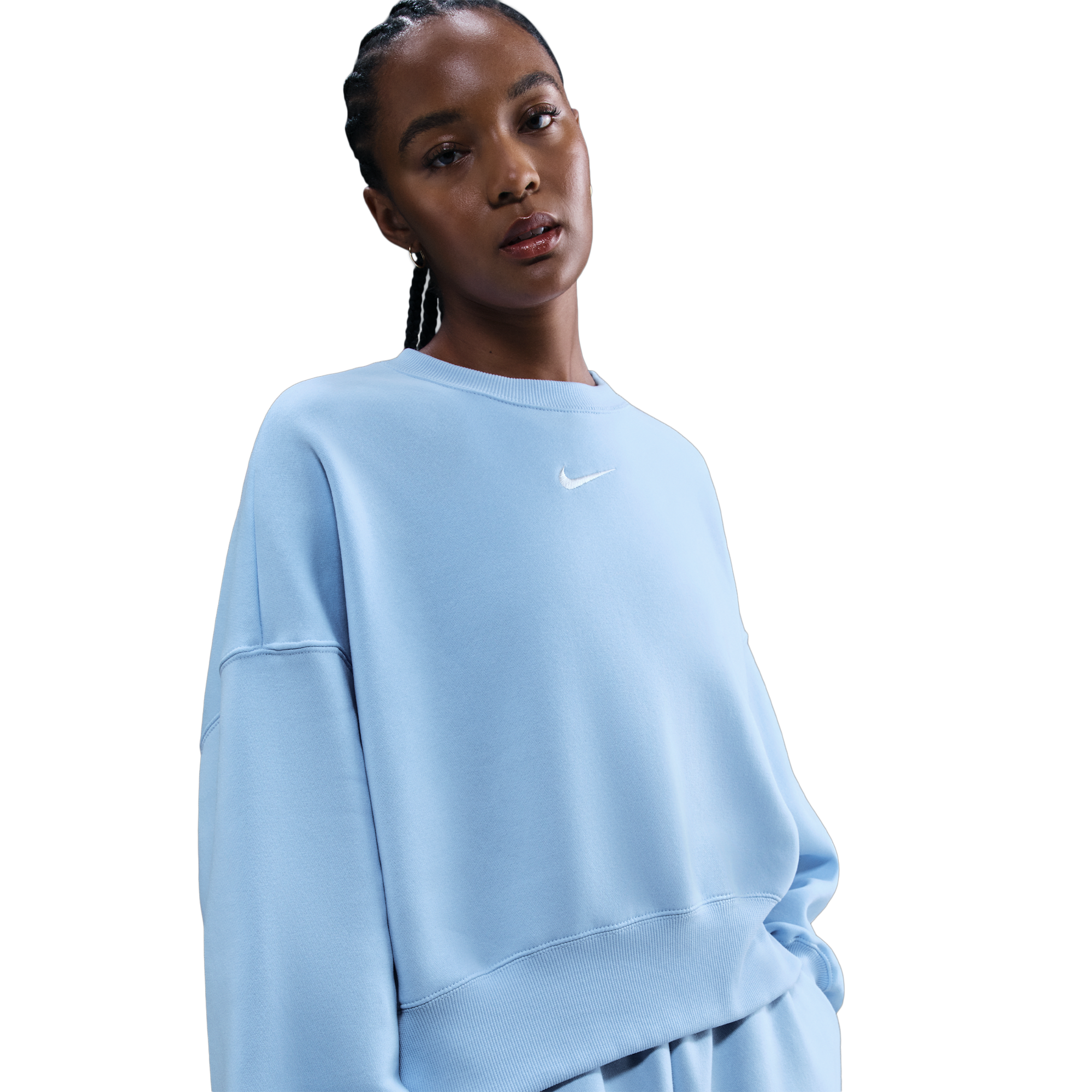 Nike NSW Style Fleece Crew OOS - Women's | Foot Locker