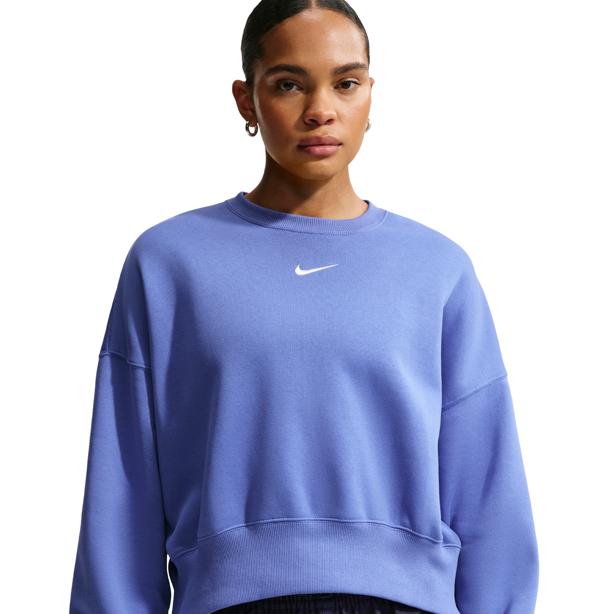 Nike NSW Style Fleece Crew OOS - Women's | Foot Locker